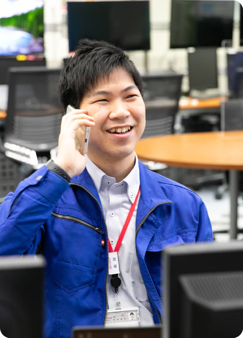 ネットワークが正常に動いているか常に監視しています