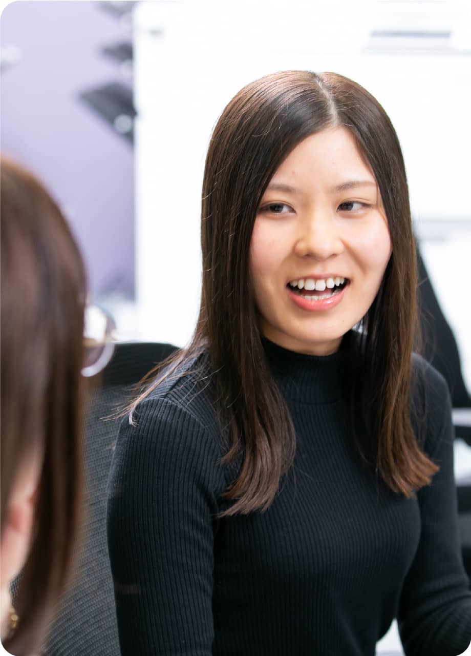 苦手なこともメンバーが助けてくれるチームです